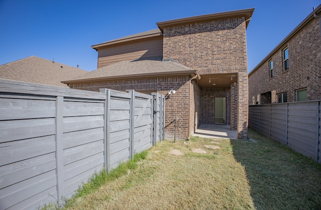 view of rear view of house