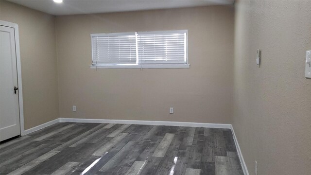 2517 Glencrest Dr, Fort Worth, TX 76119 - empty room with wood finished floors and baseboards