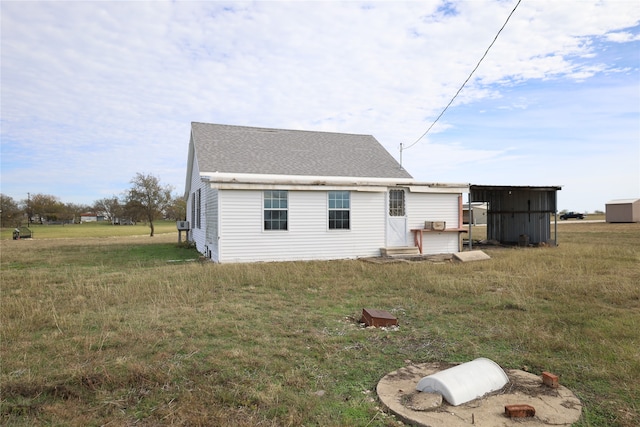 view of rear view of house