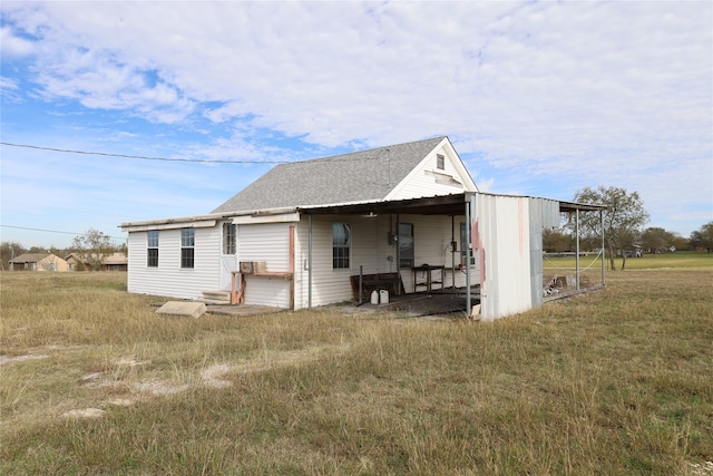 view of back of house