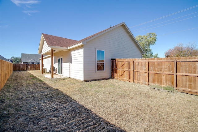 view of back of house