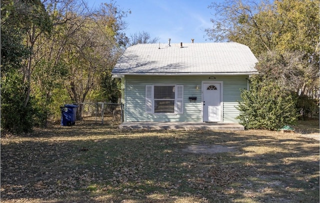 view of bungalow-style house