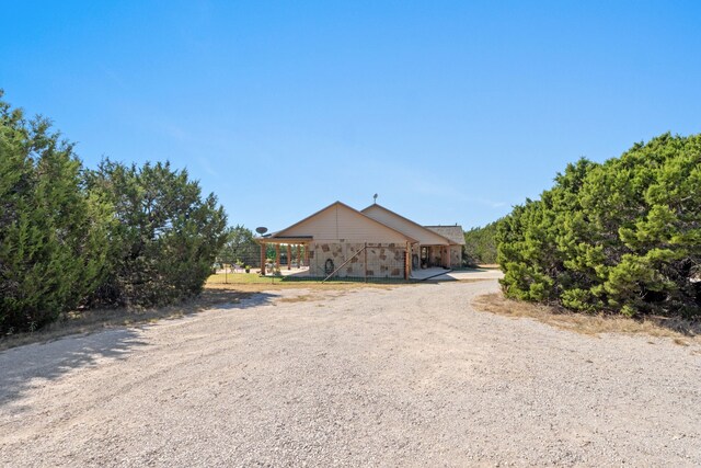 view of front of house