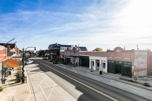 view of street