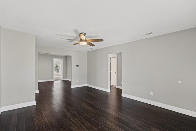 empty room with light colored carpet, plenty of natural light, and ceiling fan