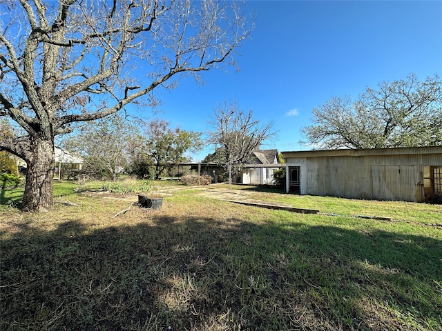 view of yard