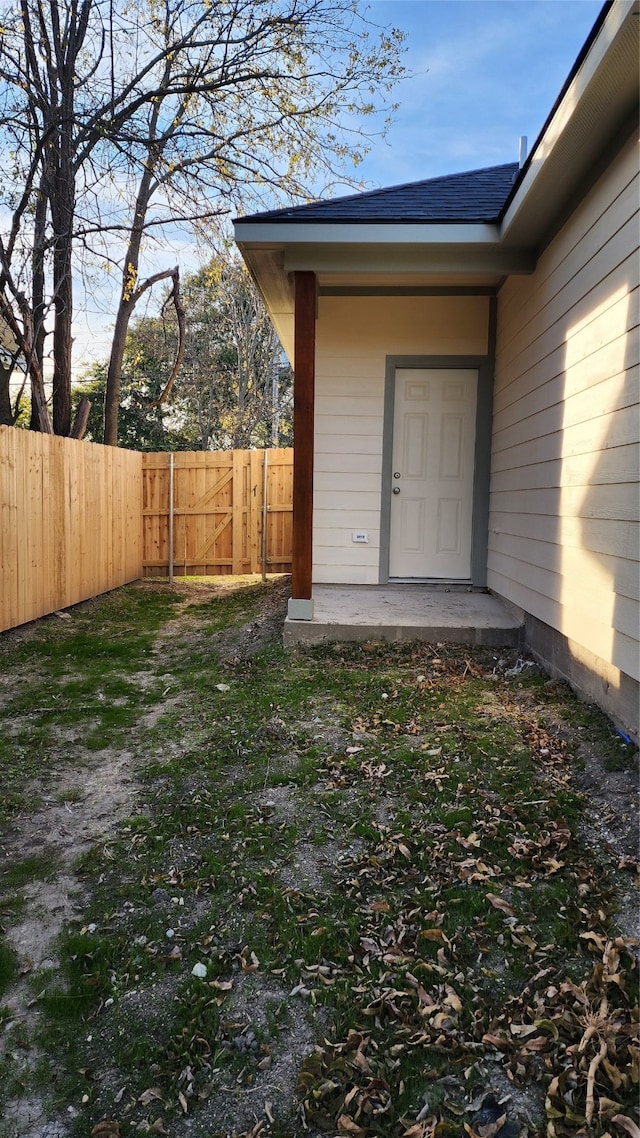 view of entrance to property