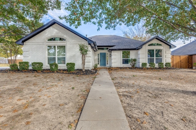 view of ranch-style home