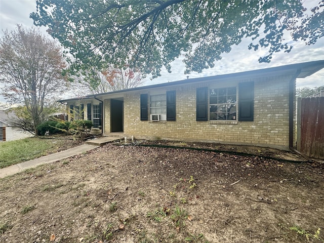 view of ranch-style house