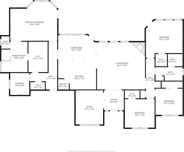 3421 Mindy Ln, Midlothian, TX 76065 - view of floor plan / room layout