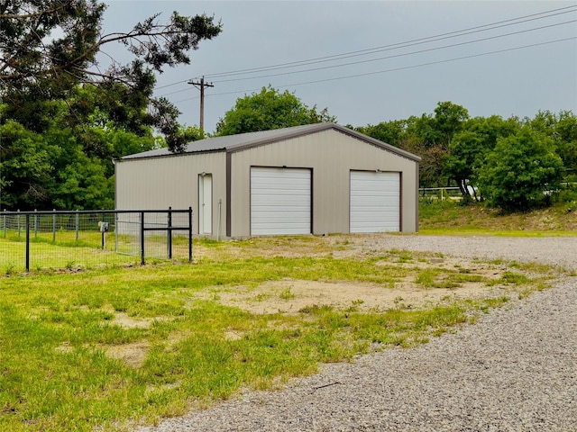 3390 Zion Hill Rd, Weatherford, TX 76088 - view of detached garage
