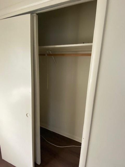 view of closet