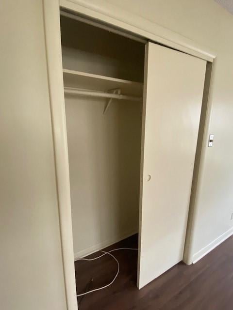 view of closet