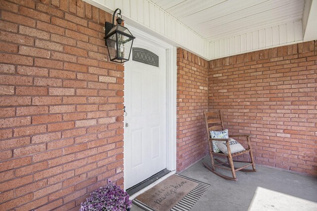 view of entrance to property