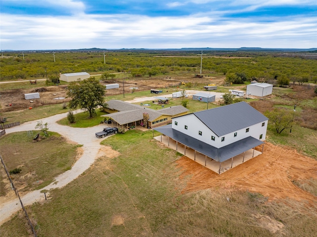 aerial view