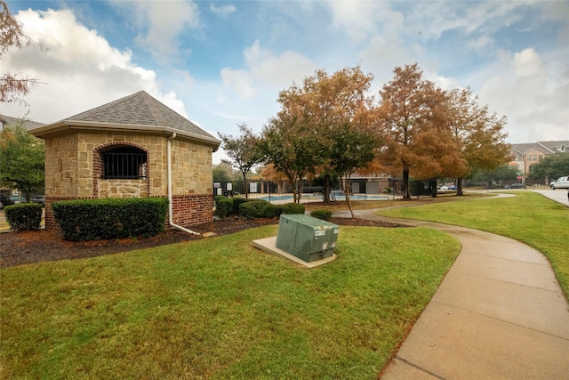 view of yard