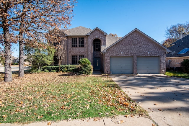 front of property featuring a garage