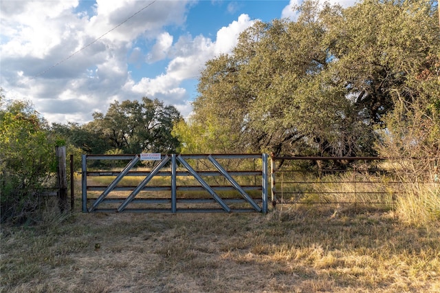 view of gate