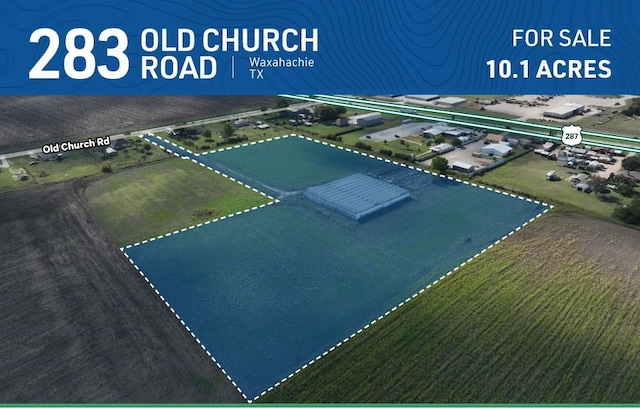 283 Old Church Rd, Waxahachie TX, 75165 land for sale