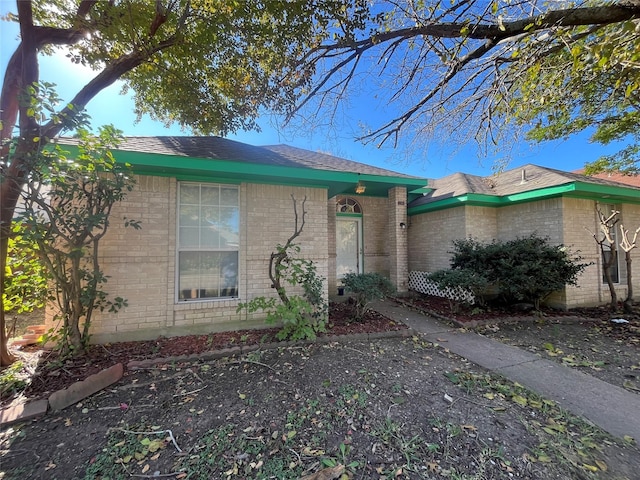 view of ranch-style house