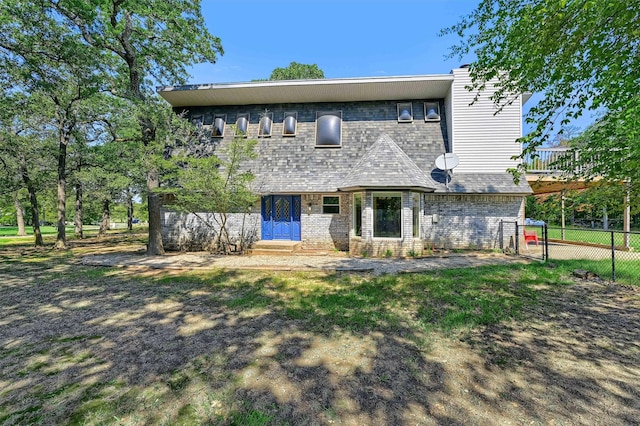 view of rear view of house