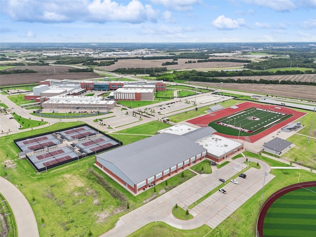 drone / aerial view