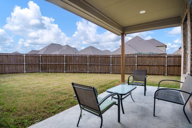 view of patio