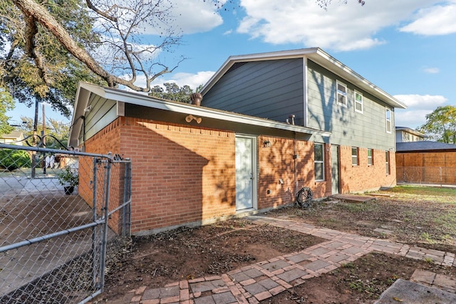 view of rear view of property