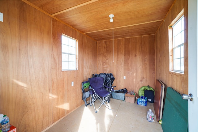 view of storage room