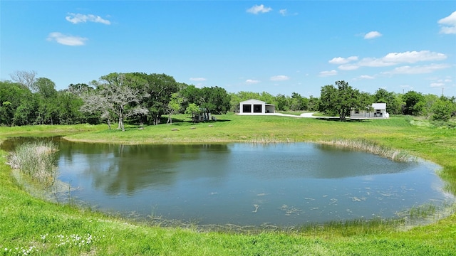 property view of water