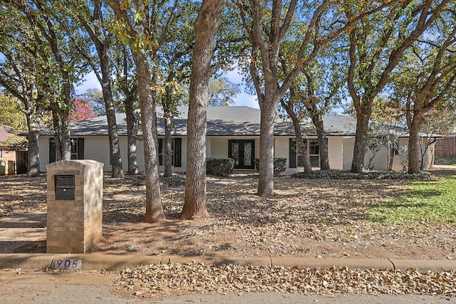 view of ranch-style home