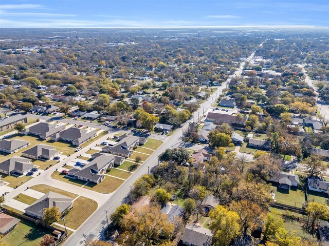 603 Lilly St, Cleburne, TX 76033 - aerial overview of property's location with nearby suburban area