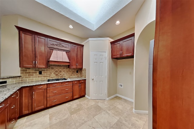 unfurnished room with hardwood / wood-style floors, ceiling fan, lofted ceiling, and a textured ceiling