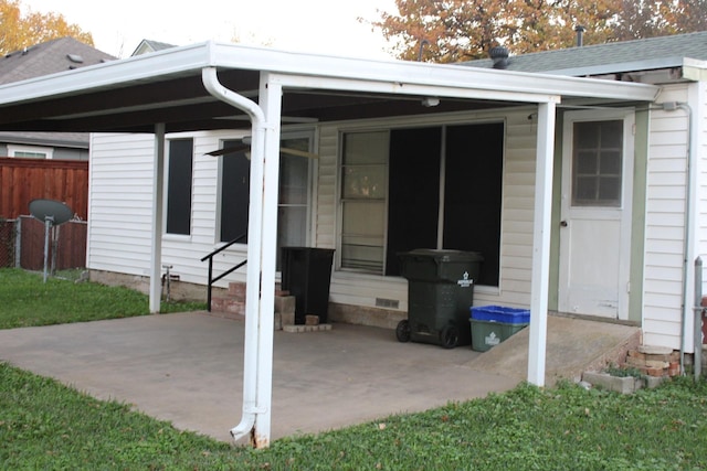 view of patio / terrace