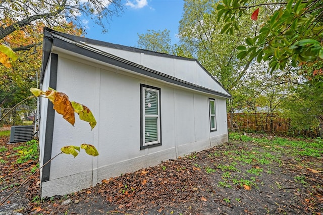 view of home's exterior