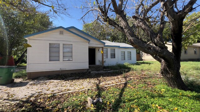 view of ranch-style house