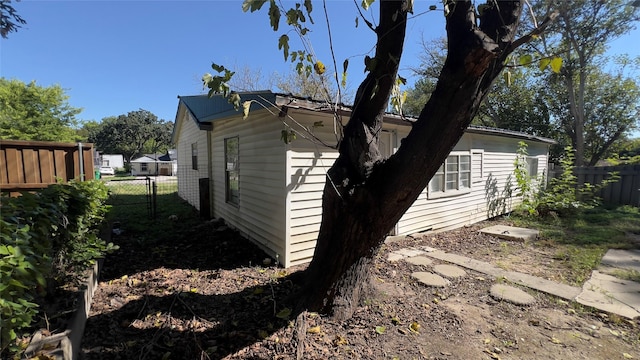 view of property exterior