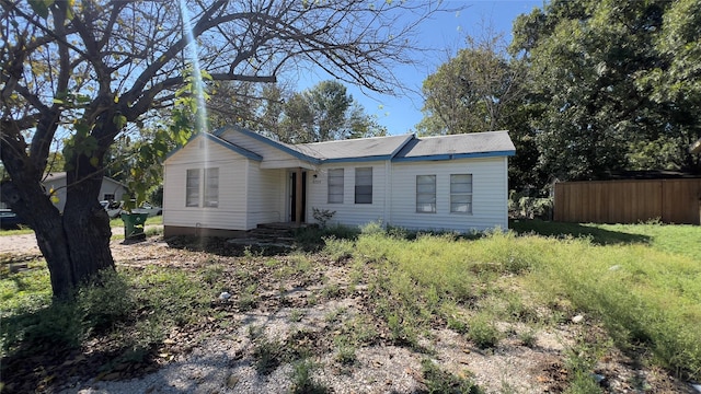 view of ranch-style house