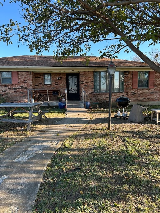 view of ranch-style house