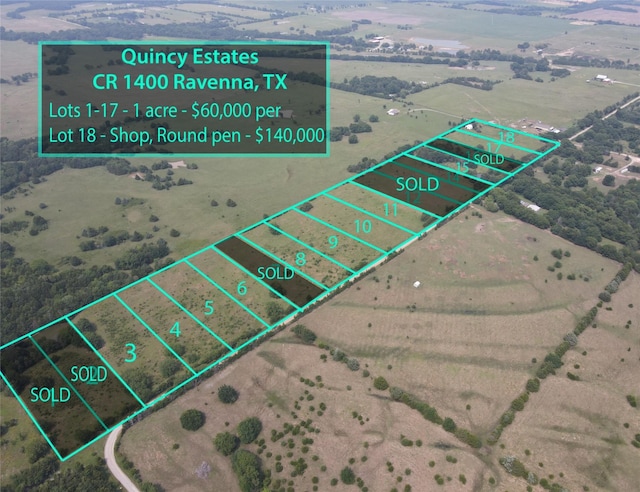 Listing photo 3 for LOT9 County Rd 1400, Ravenna TX 75476