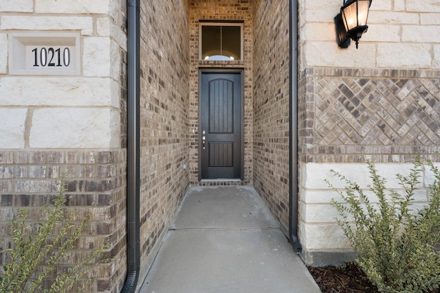 view of property entrance