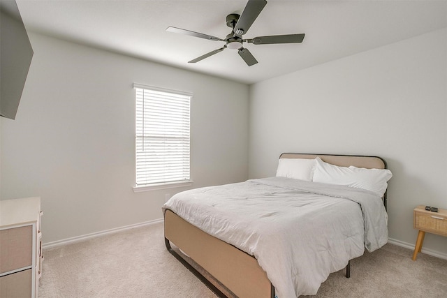333 Pasture Dr, Midlothian, TX 76065 - bedroom with light carpet and ceiling fan