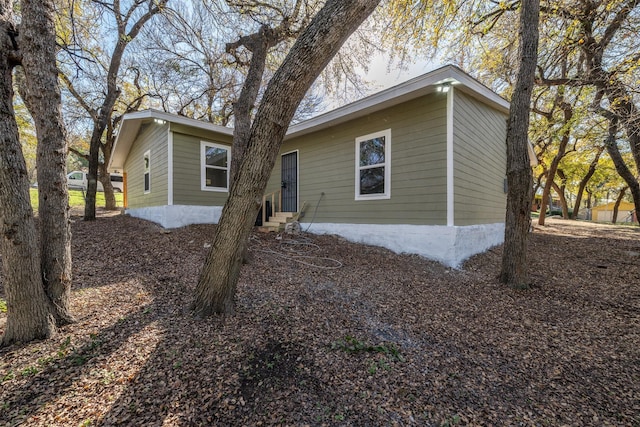 view of rear view of house