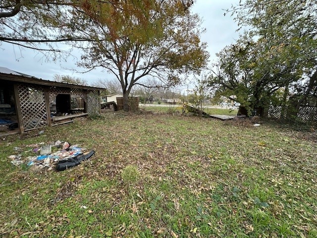 view of yard