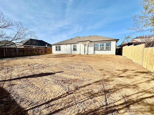 view of back of property