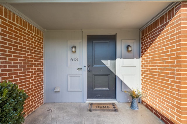 view of property entrance