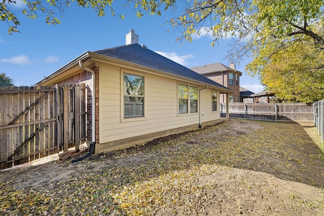 view of property exterior