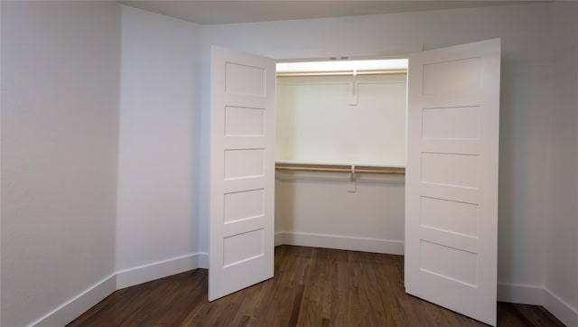 view of closet