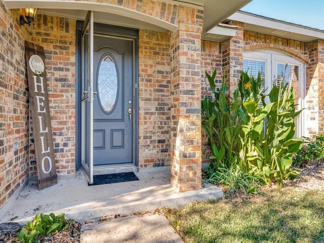 view of property entrance