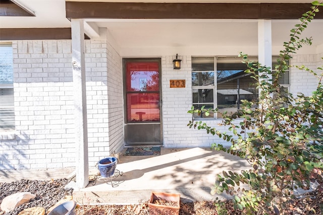 view of entrance to property